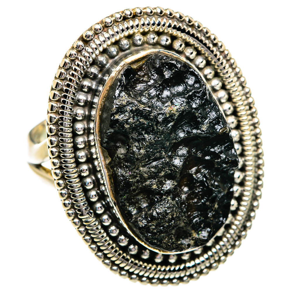 Tektite Rings handcrafted by Anasilvercos - RING80864 - Photo 2