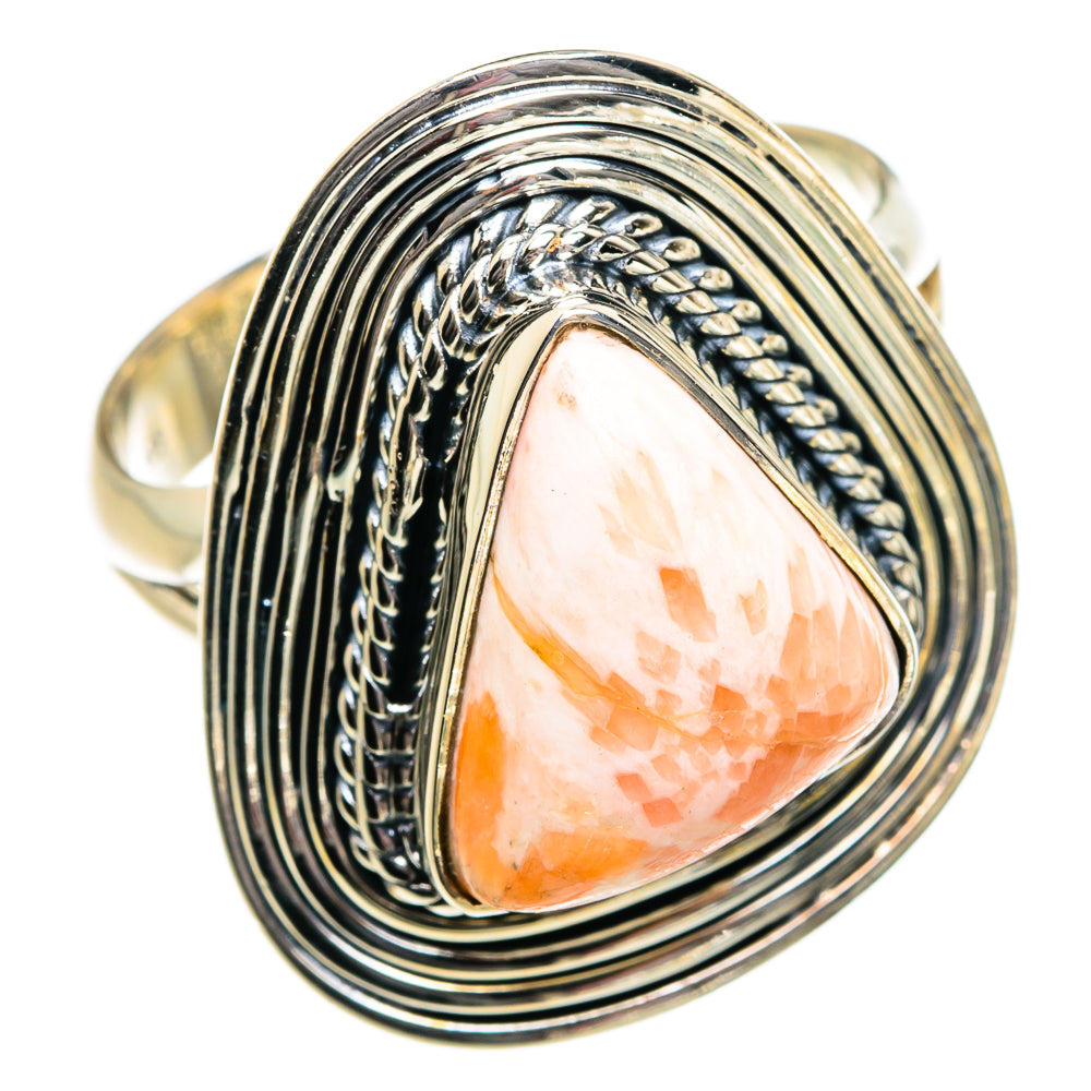 Scolecite Rings handcrafted by Anasilvercos - RING80883