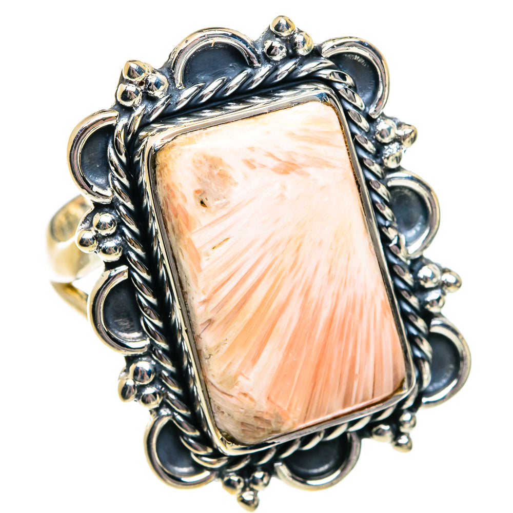Scolecite Rings handcrafted by Anasilvercos - RING80884