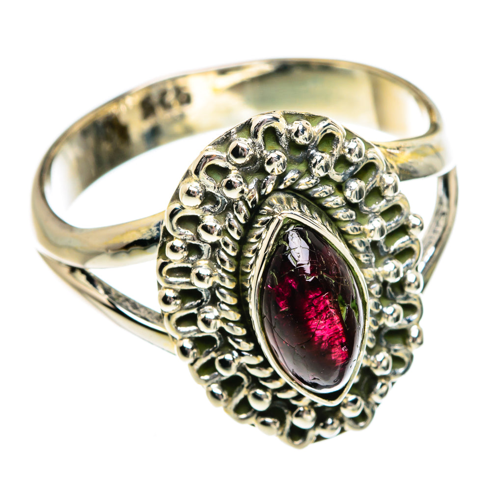 Garnet Rings handcrafted by Anasilvercos - RING80887