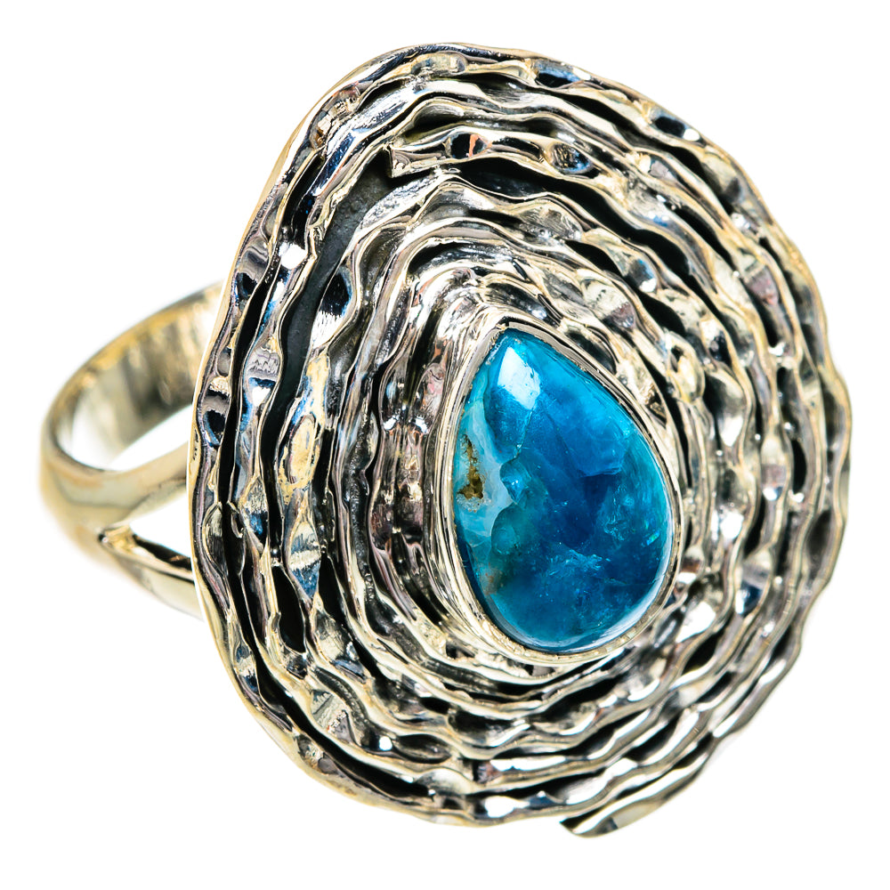 Apatite Rings handcrafted by Anasilvercos - RING80908