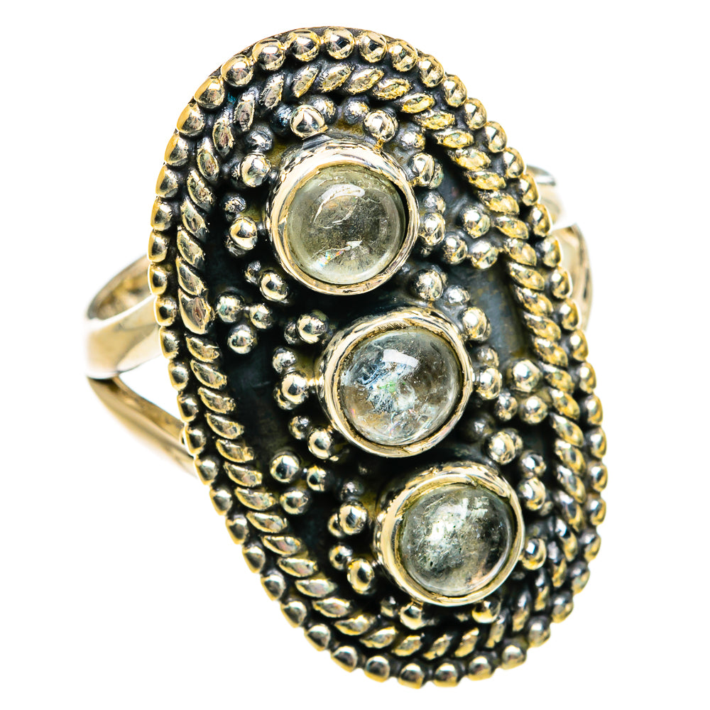 Aquamarine Rings handcrafted by Anasilvercos - RING80909