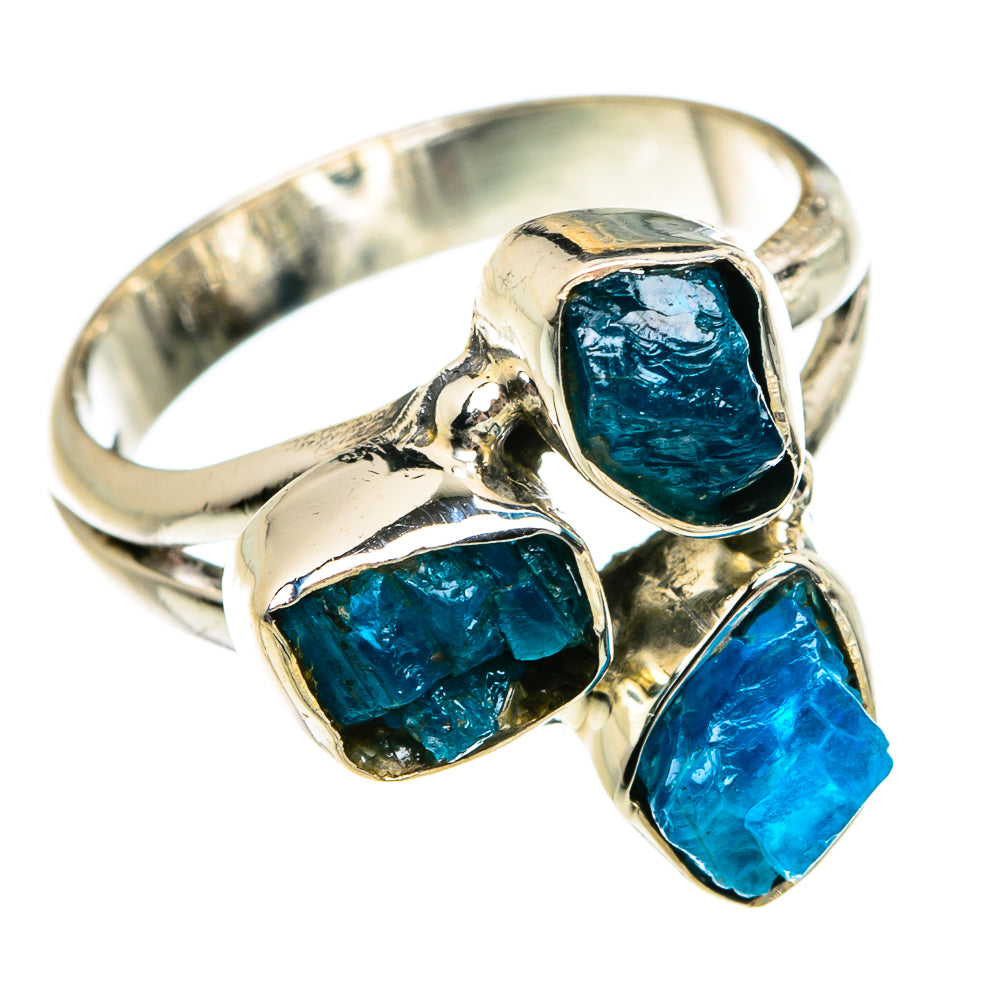 Apatite Rings handcrafted by Anasilvercos - RING80913
