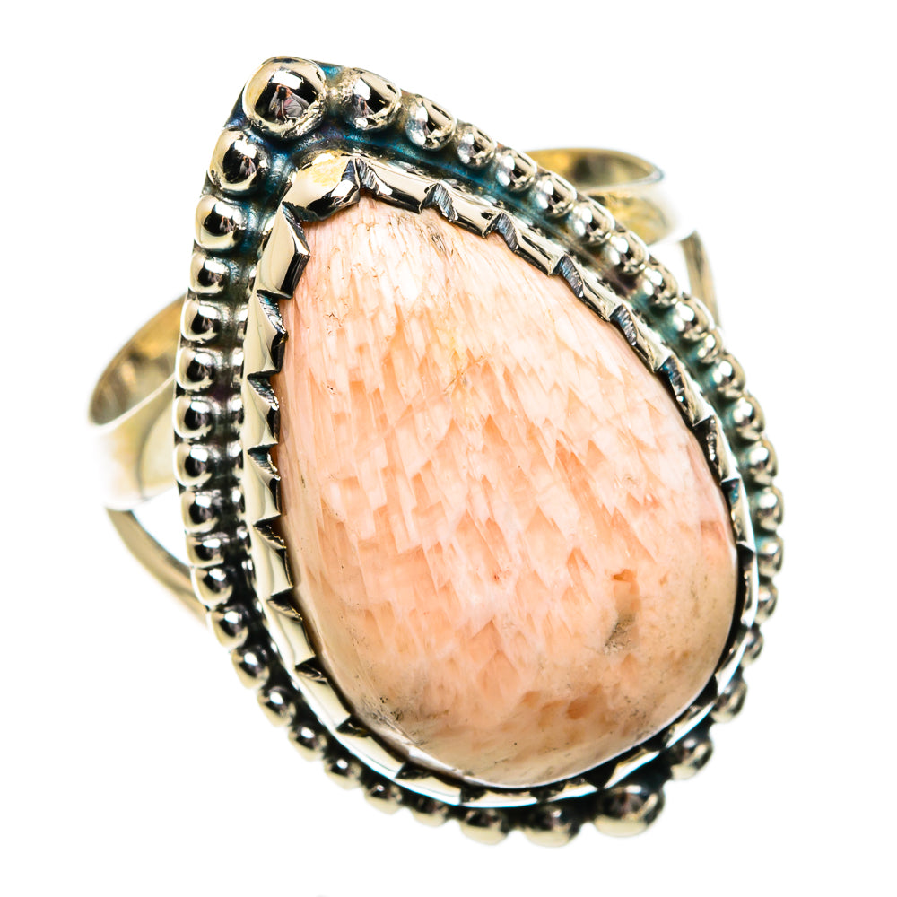 Scolecite Rings handcrafted by Anasilvercos - RING80923