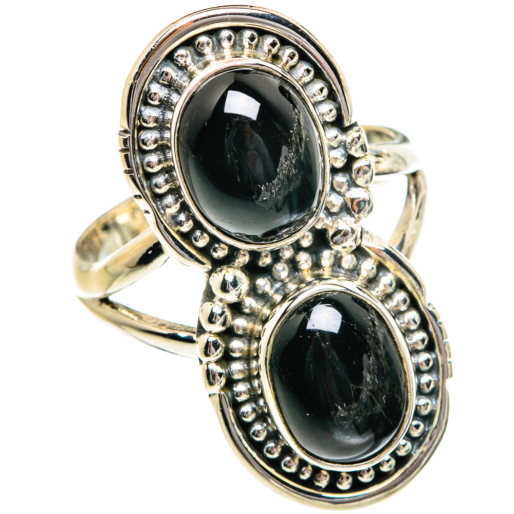 Black Onyx Rings handcrafted by Anasilvercos - RING80930