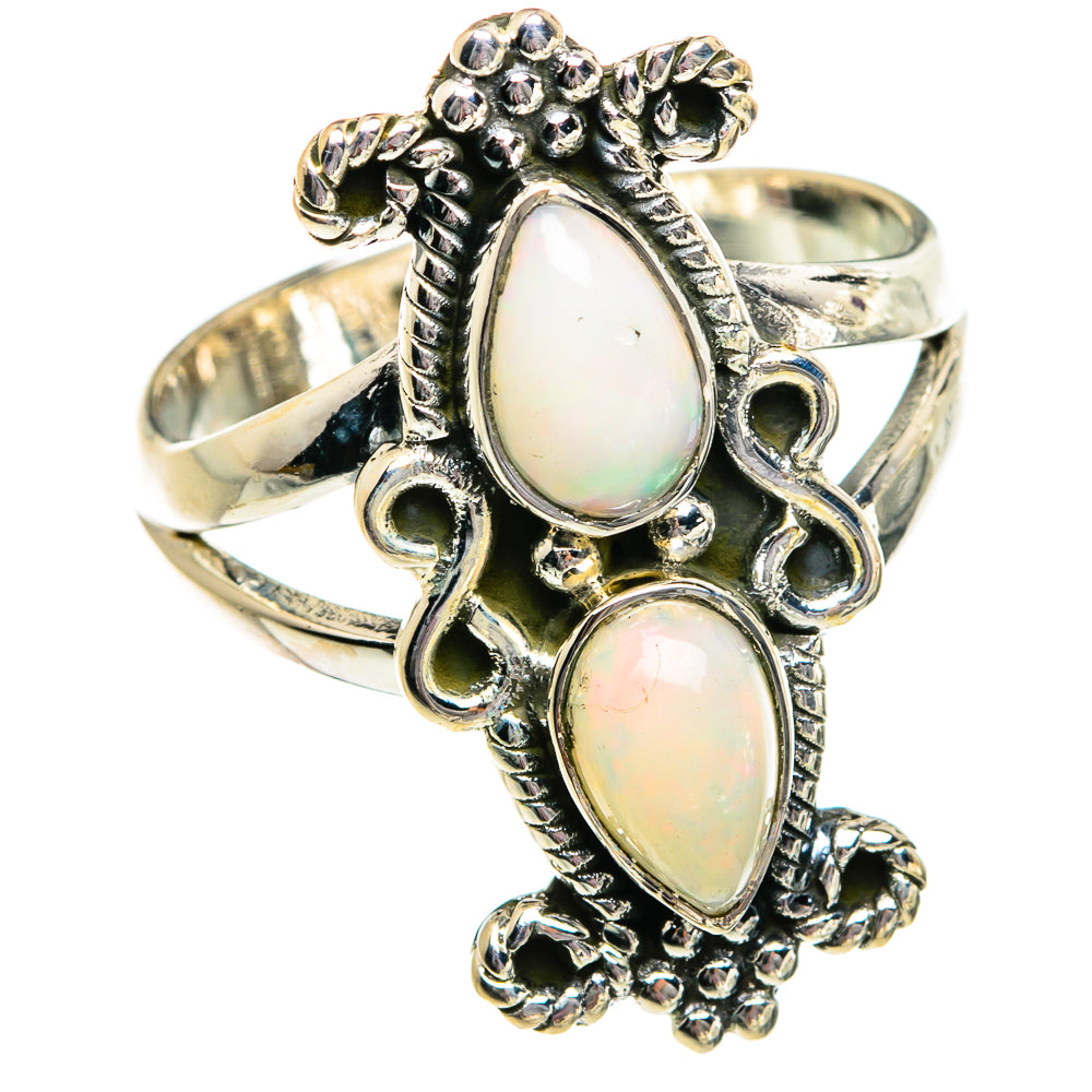Ethiopian Opal Rings handcrafted by Anasilvercos - RING80937