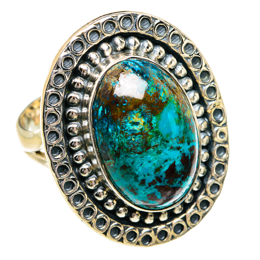 Shattuckite Rings handcrafted by Anasilvercos - RING80946