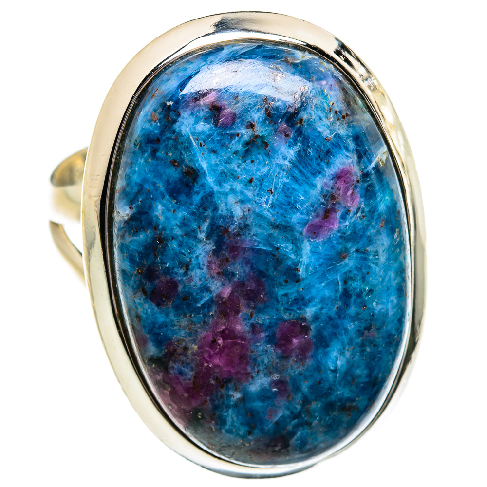 Ruby Fuchsite Rings handcrafted by Anasilvercos - RING80949