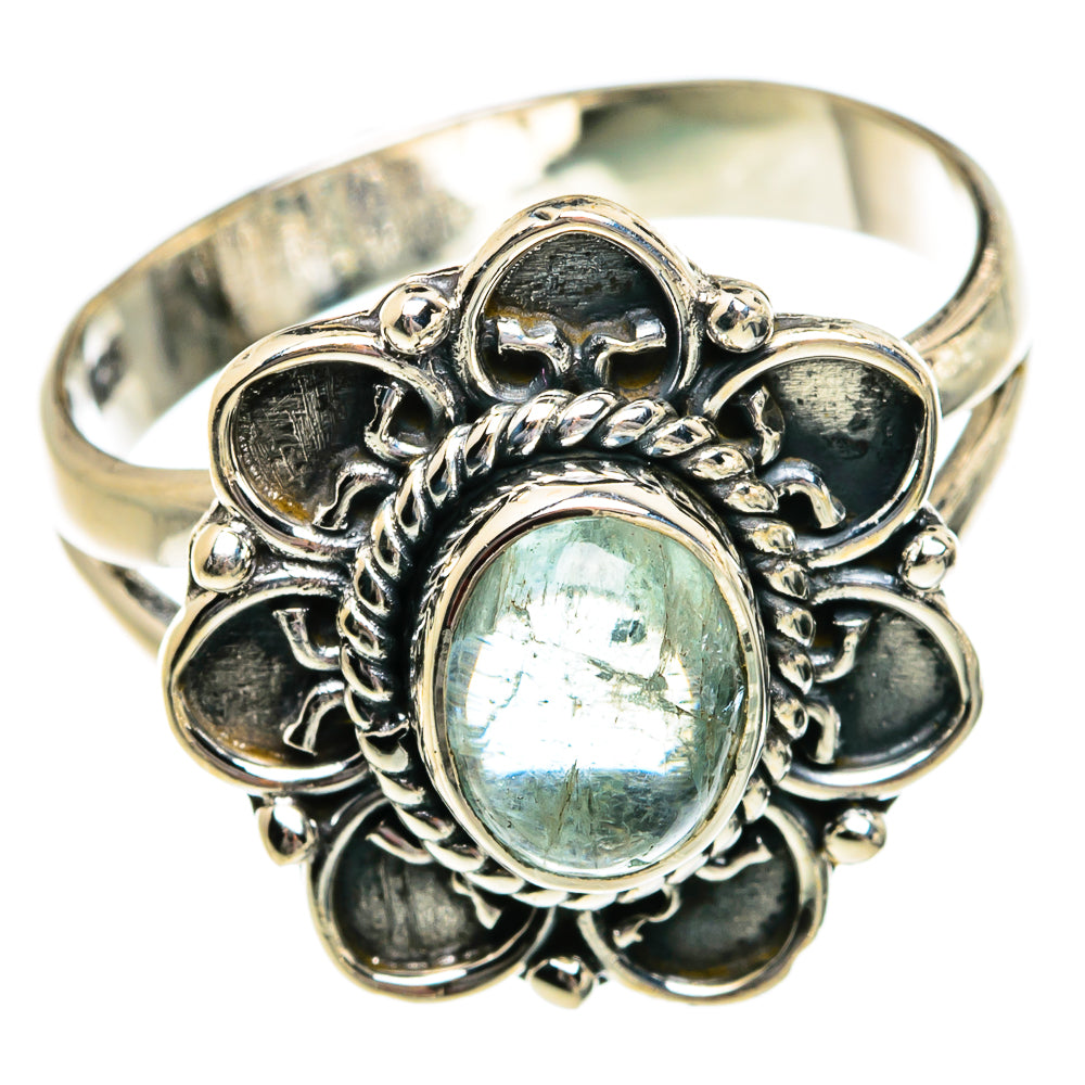 Aquamarine Rings handcrafted by Anasilvercos - RING80952