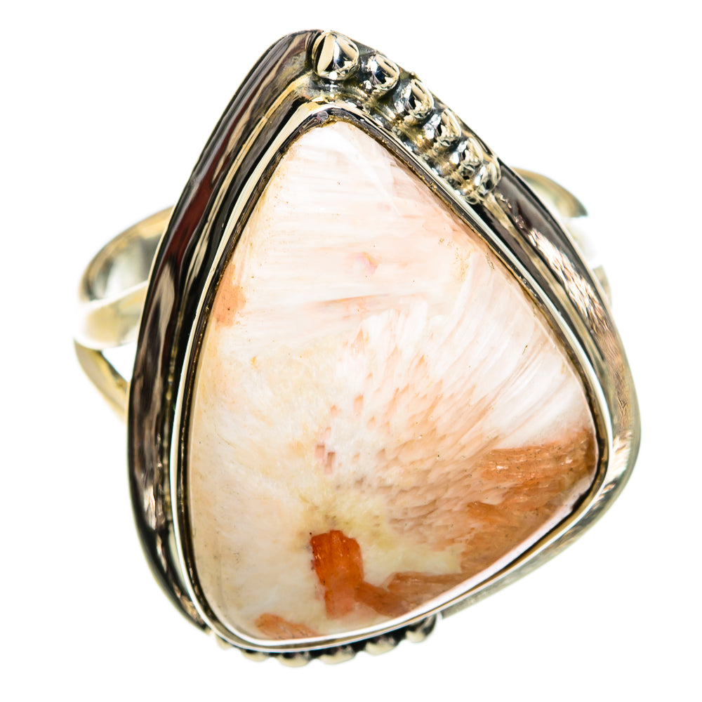 Scolecite Rings handcrafted by Anasilvercos - RING80960