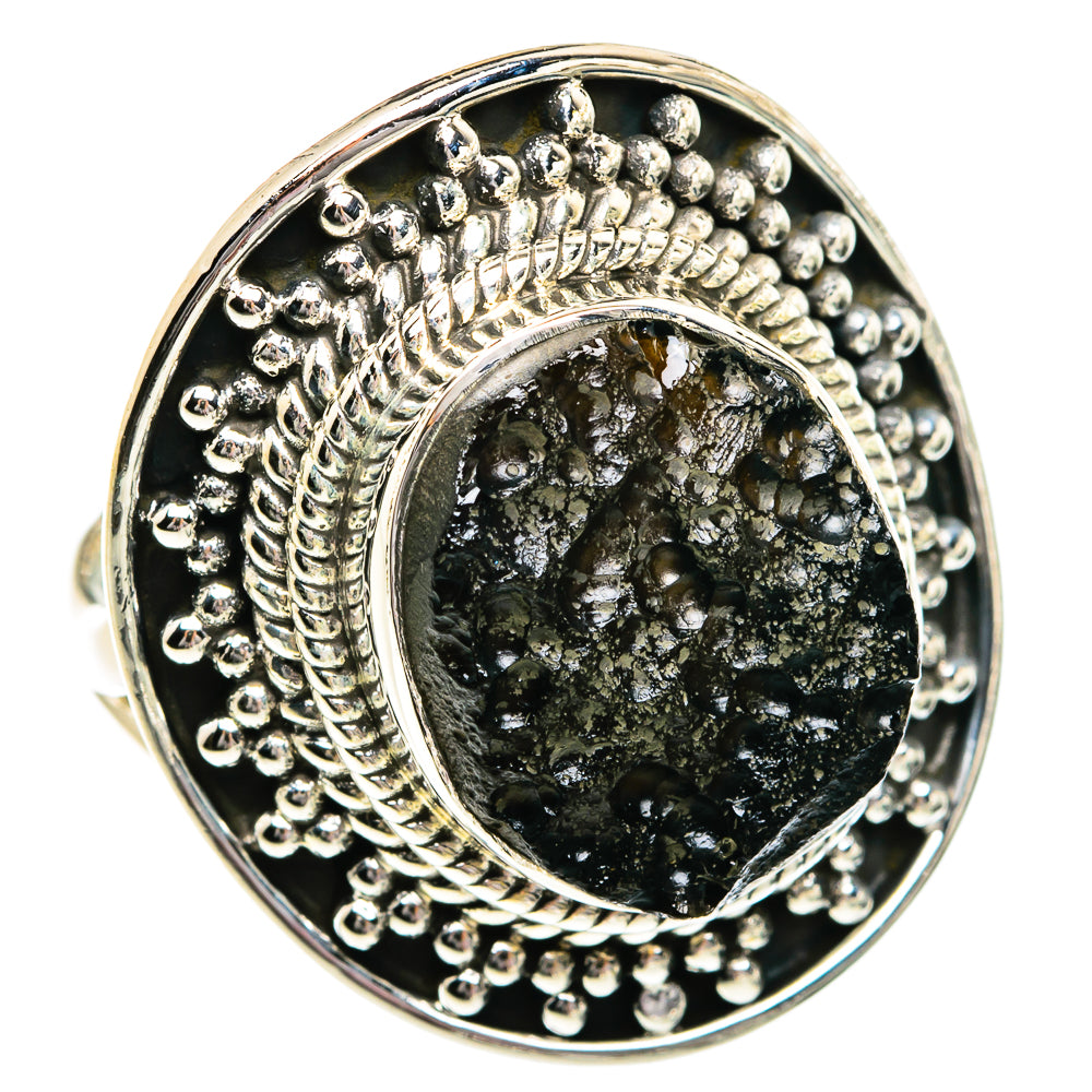 Tektite Rings handcrafted by Anasilvercos - RING80967 - Photo 2