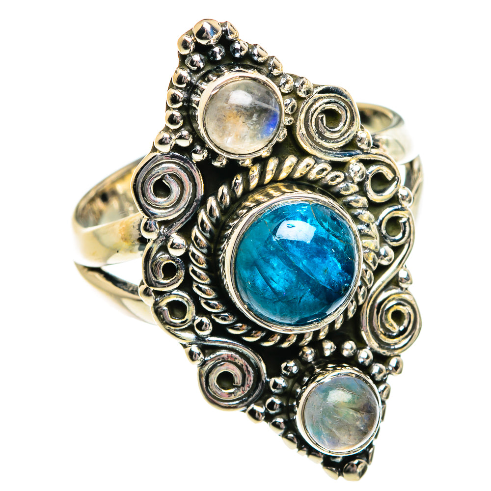 Apatite Rings handcrafted by Anasilvercos - RING81018