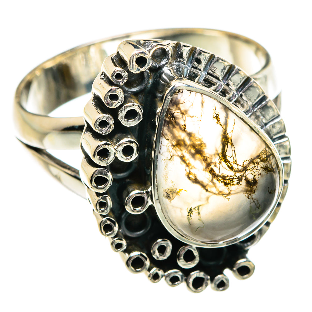 Montana Agate Rings handcrafted by Anasilvercos - RING81029