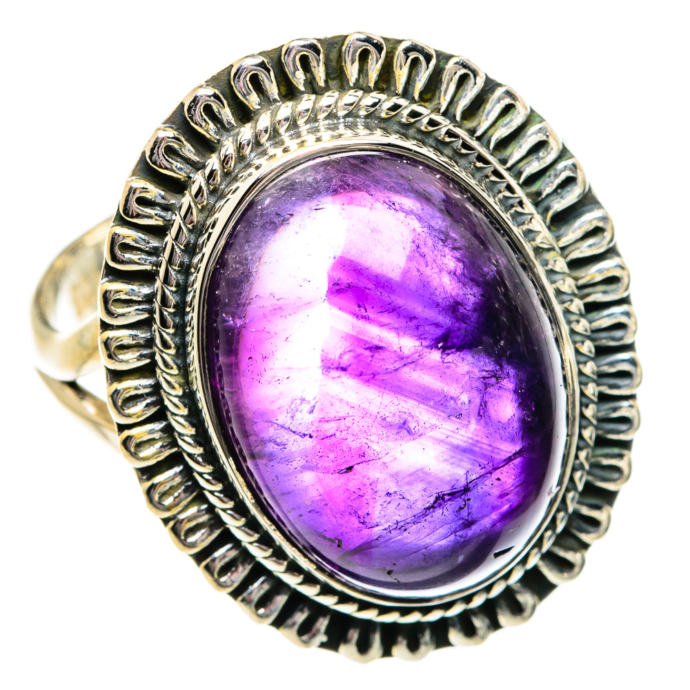 Amethyst Rings handcrafted by Anasilvercos - RING81035