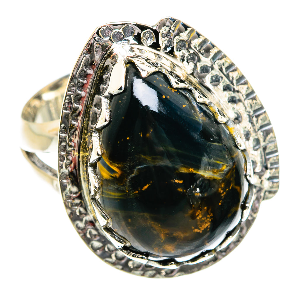 Pietersite Rings handcrafted by Anasilvercos - RING81037