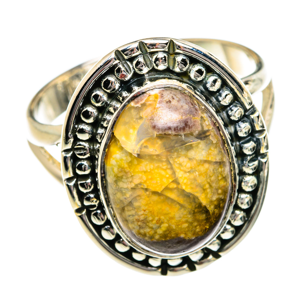 Ocean Jasper Rings handcrafted by Anasilvercos - RING81042