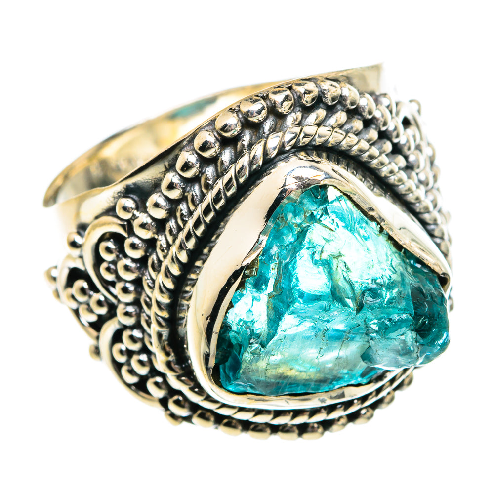 Apatite Rings handcrafted by Anasilvercos - RING81049