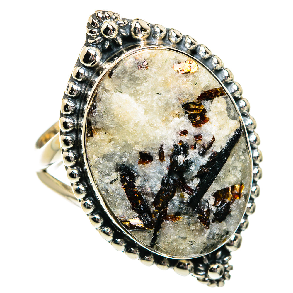 Astrophyllite Rings handcrafted by Anasilvercos - RING81061