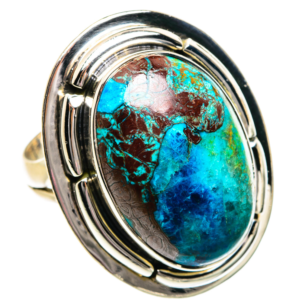 Shattuckite Rings handcrafted by Anasilvercos - RING81077