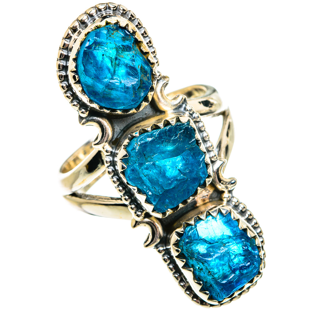 Apatite Rings handcrafted by Anasilvercos - RING81083