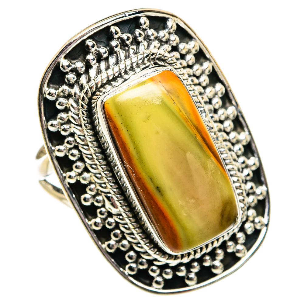 Willow Creek Jasper Rings handcrafted by Anasilvercos - RING81090