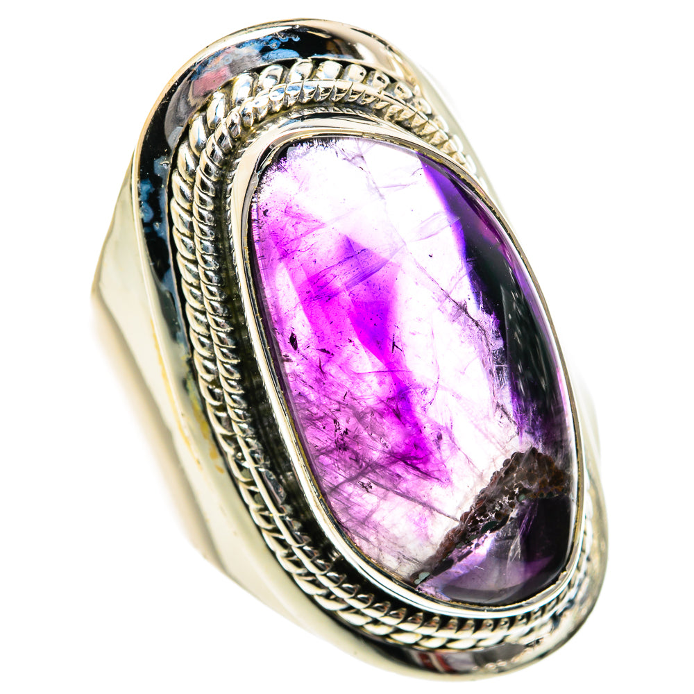 Amethyst Rings handcrafted by Anasilvercos - RING81095
