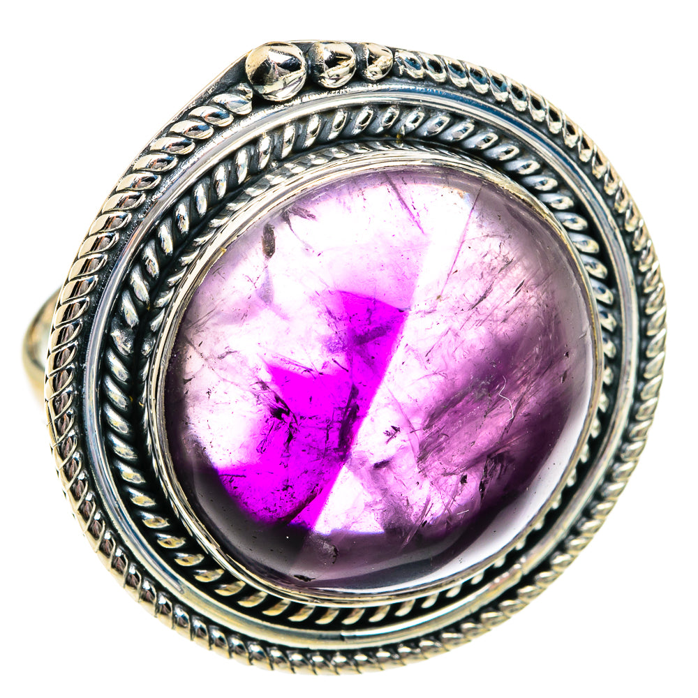 Amethyst Rings handcrafted by Anasilvercos - RING81096