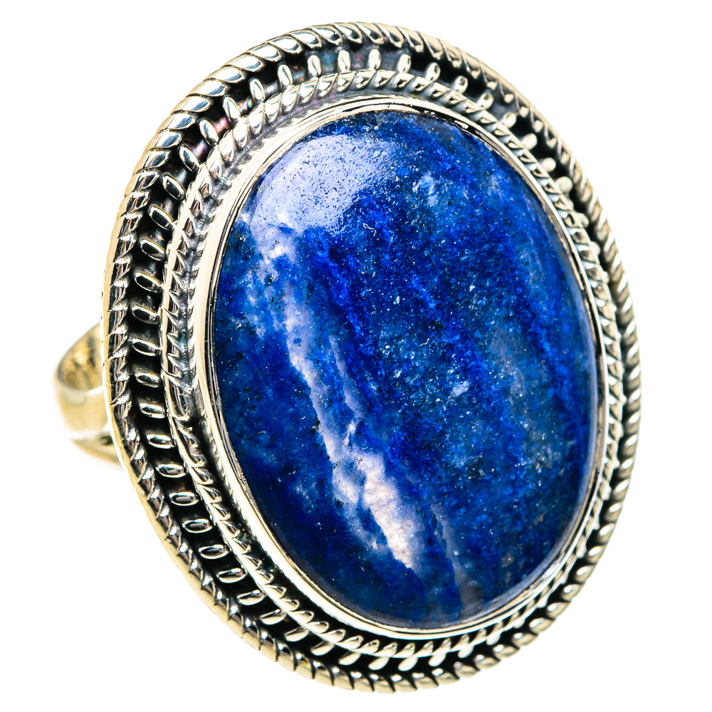 Lapis Lazuli Rings handcrafted by Anasilvercos - RING81115