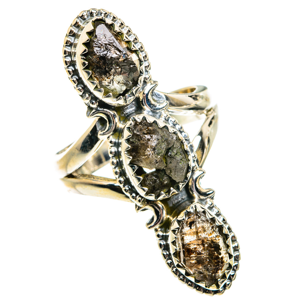 Herkimer Diamond Rings handcrafted by Anasilvercos - RING81130