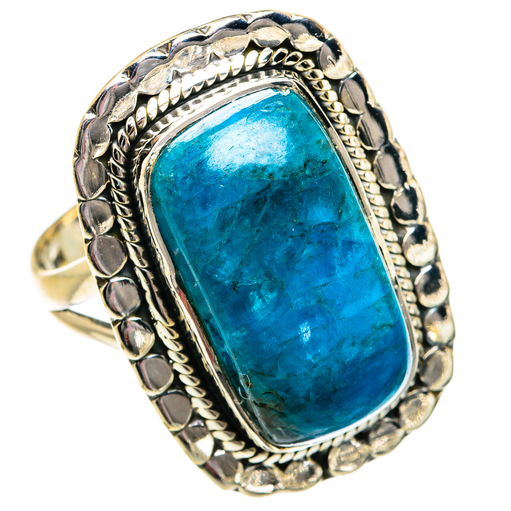 Chrysocolla Rings handcrafted by Anasilvercos - RING81137