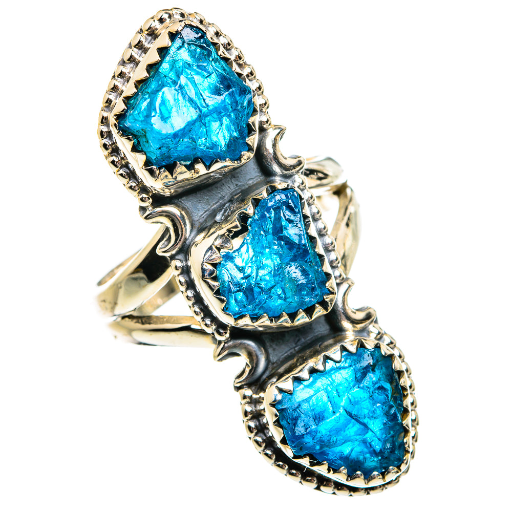 Apatite Rings handcrafted by Anasilvercos - RING81141