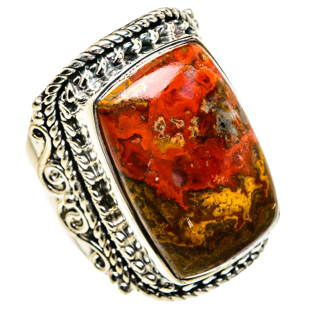 Moroccan Agate Rings handcrafted by Anasilvercos - RING81149