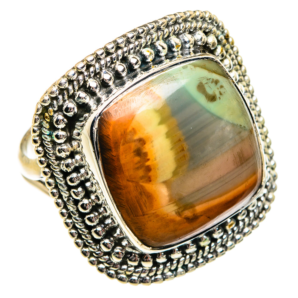 Willow Creek Jasper Rings handcrafted by Anasilvercos - RING81150
