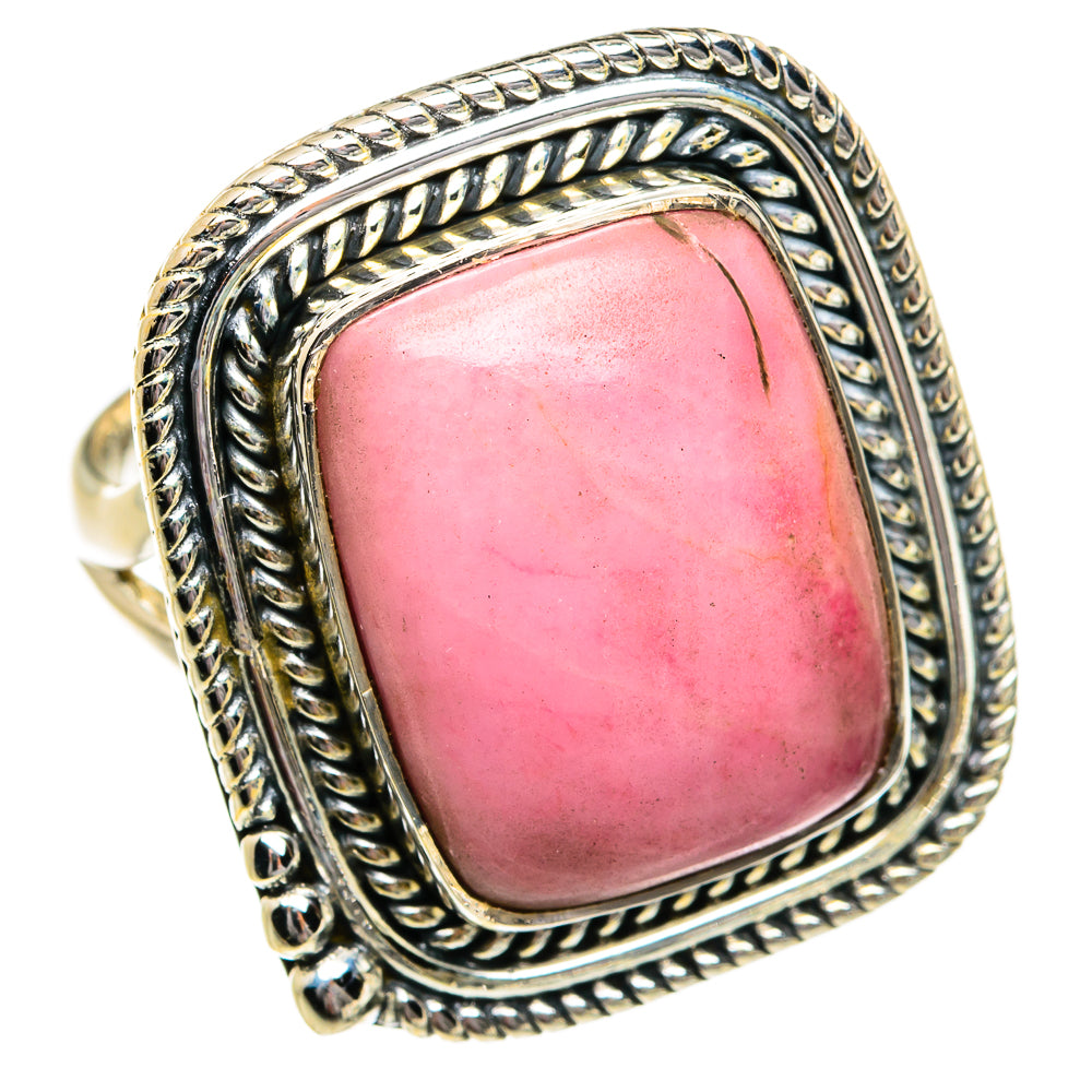 Pink Opal Rings handcrafted by Anasilvercos - RING81153