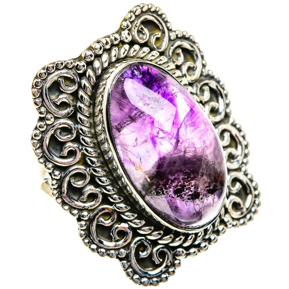 Amethyst Rings handcrafted by Anasilvercos - RING81155