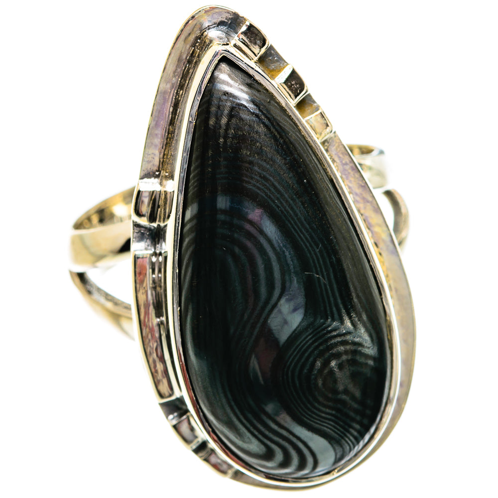 Psilomelane Rings handcrafted by Anasilvercos - RING81159
