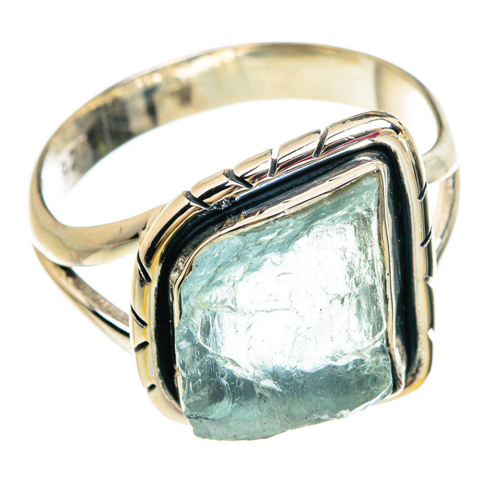 Aquamarine Rings handcrafted by Anasilvercos - RING81175
