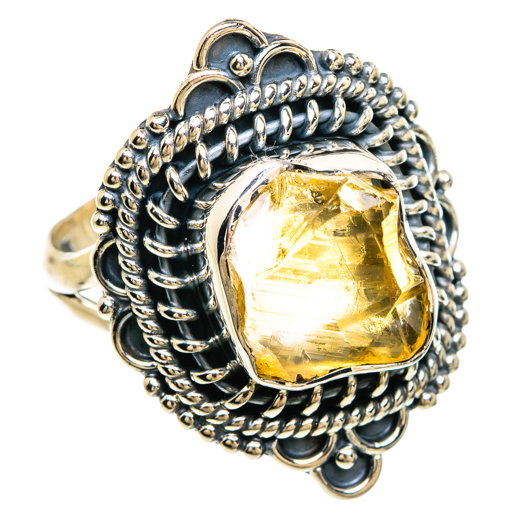 Citrine Rings handcrafted by Anasilvercos - RING81185