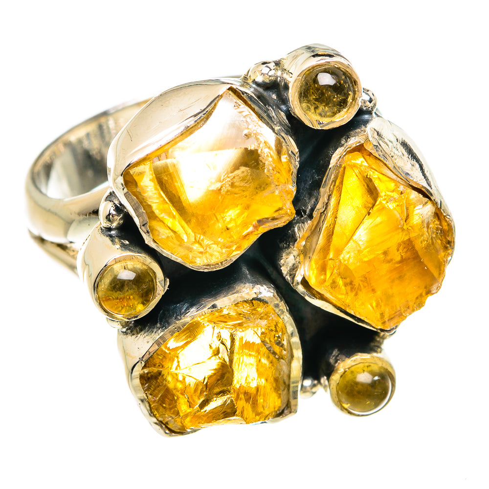 Citrine Rings handcrafted by Anasilvercos - RING81186