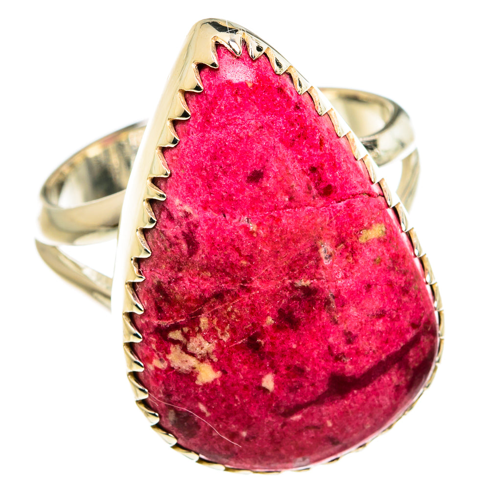 Thulite Rings handcrafted by Anasilvercos - RING81224
