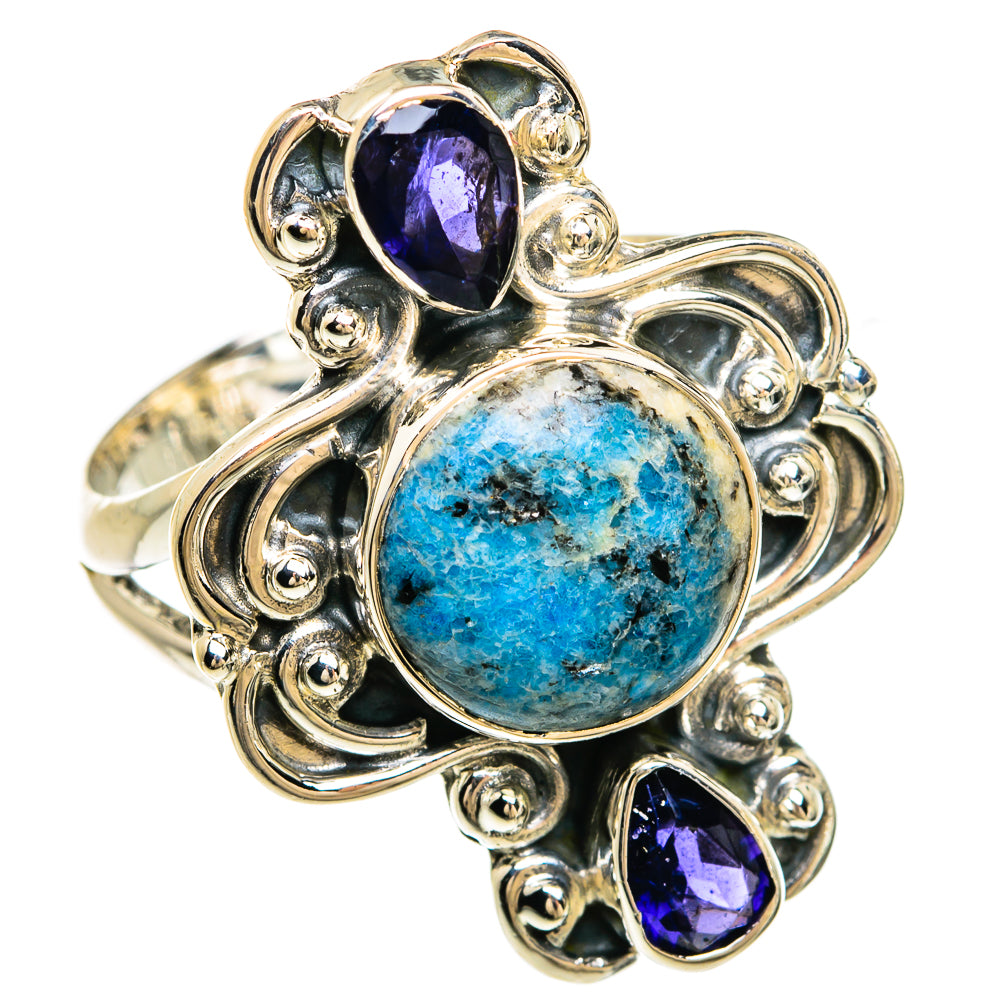 Shattuckite Rings handcrafted by Anasilvercos - RING81245