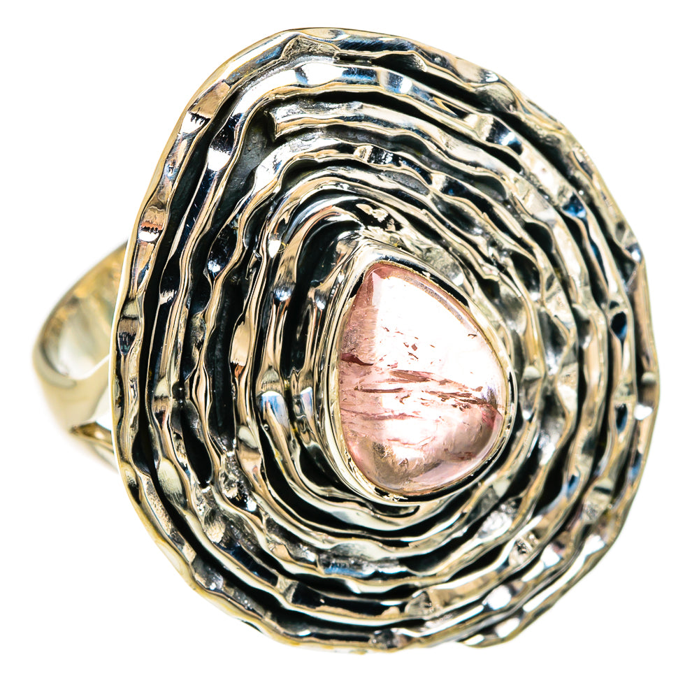 Pink Tourmaline Rings handcrafted by Anasilvercos - RING81256