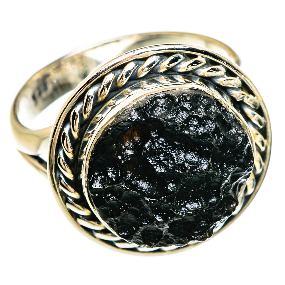 Tektite Rings handcrafted by Anasilvercos - RING81261 - Photo 2