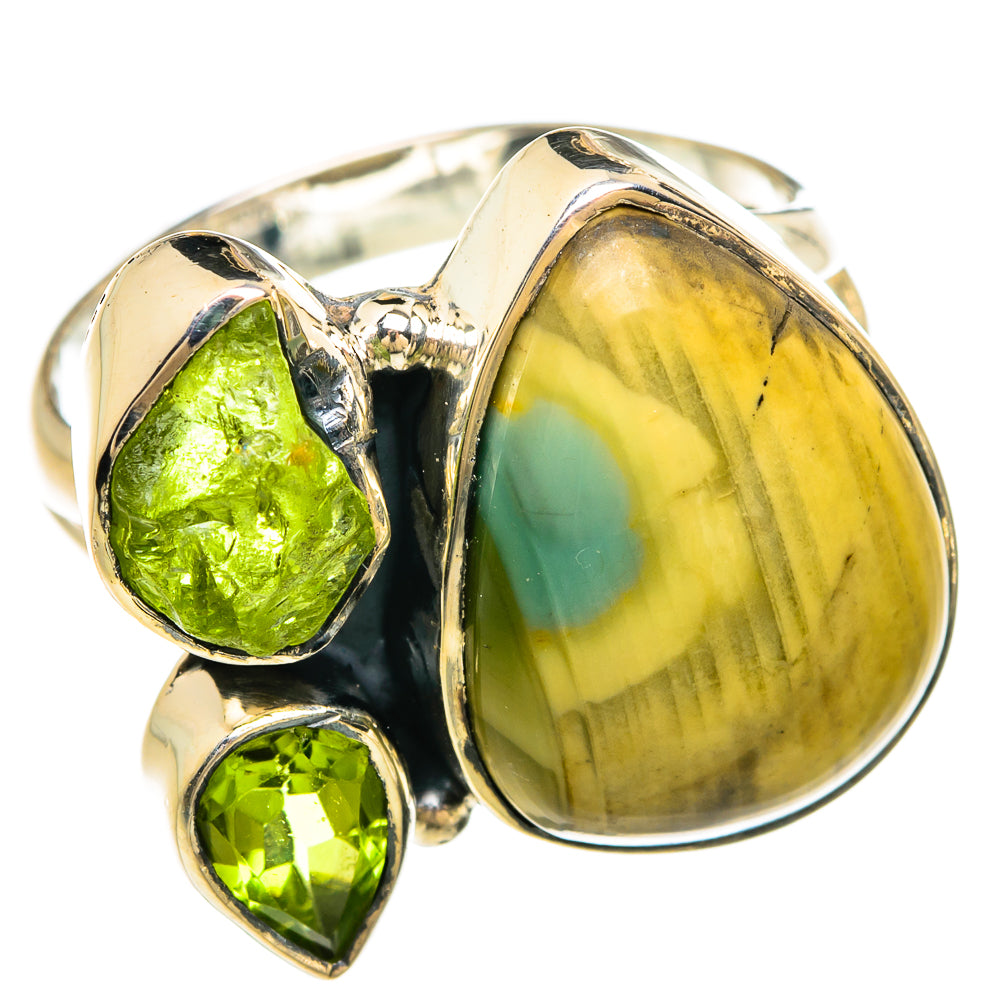 Willow Creek Jasper Rings handcrafted by Anasilvercos - RING81279