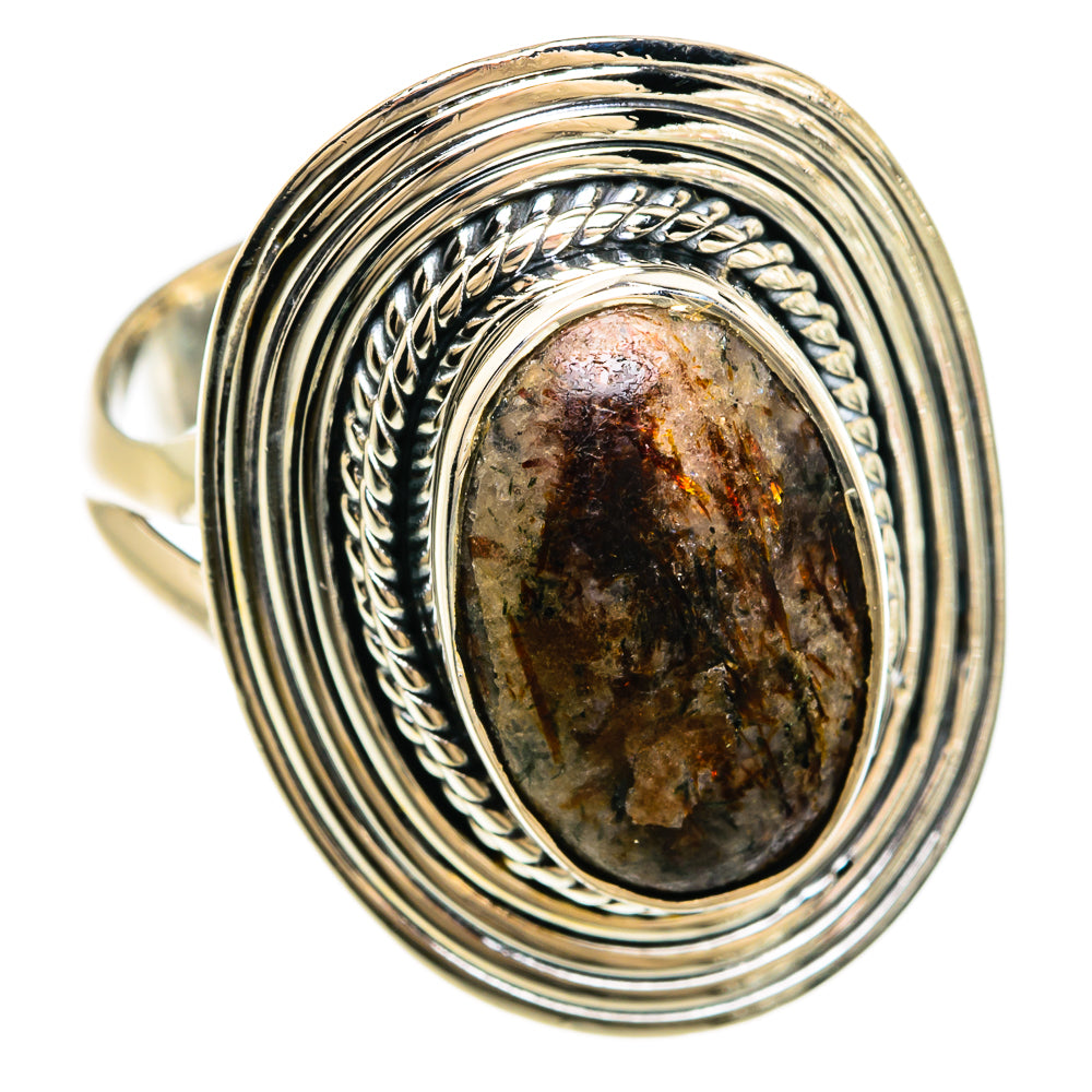 Astrophyllite Rings handcrafted by Anasilvercos - RING81281 - Photo 2