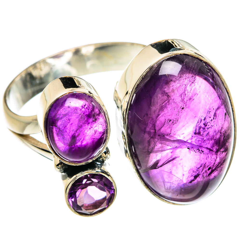 Amethyst Rings handcrafted by Anasilvercos - RING81288