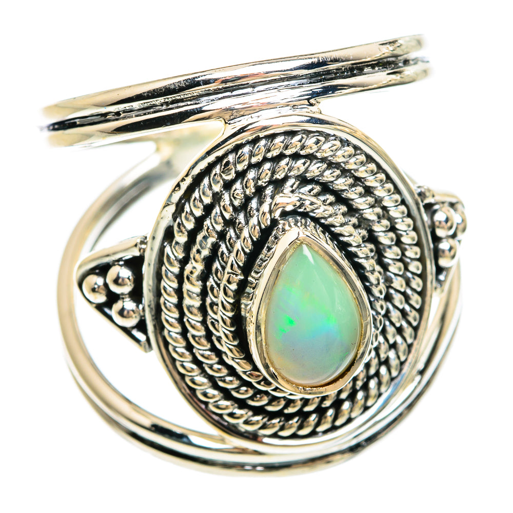 Ethiopian Opal Rings handcrafted by Anasilvercos - RING81295