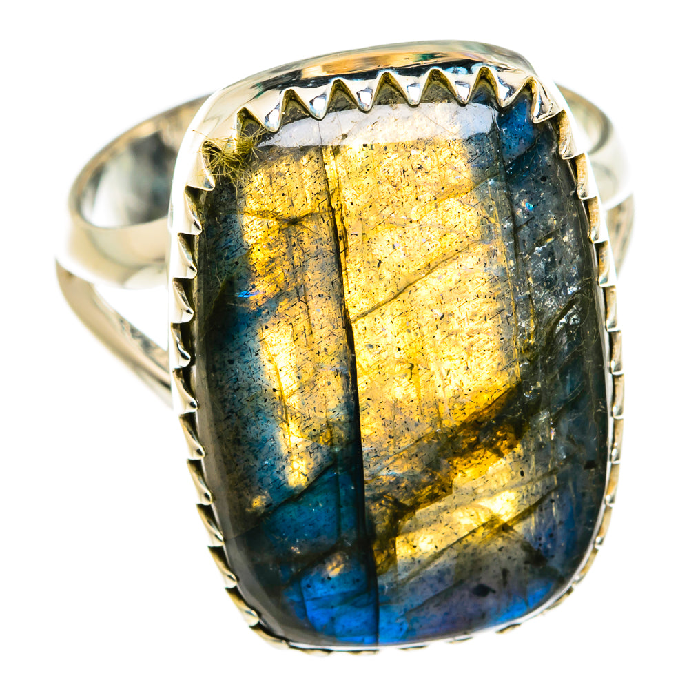 Labradorite Rings handcrafted by Anasilvercos - RING81298