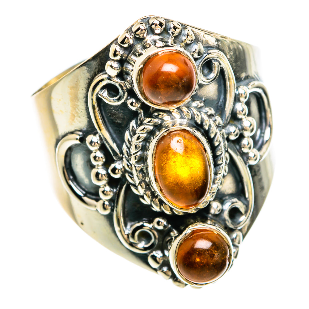 Baltic Amber Rings handcrafted by Anasilvercos - RING81317