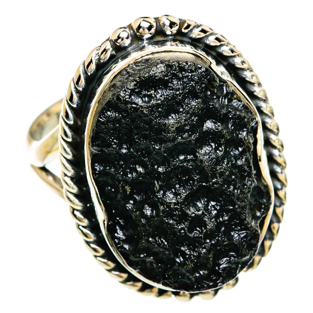Tektite Rings handcrafted by Anasilvercos - RING81322 - Photo 2